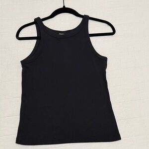 Levi's Black Ribbed Women's Tank Top